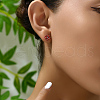 S925 Sterling Silver Clover Stud Earrings XS8392-1