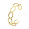 Hollow Out 304 Stainless Steel Cuff Bangles for Women BJEW-Z097-05G-4