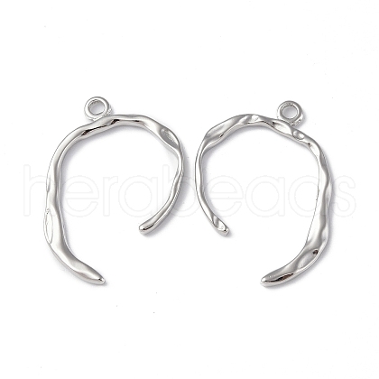 Non-Tarnish 304 Stainless Steel Pendants STAS-C066-22P-1