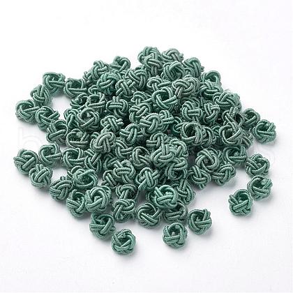 Polyester Weave Beads WOVE-N002-35-1