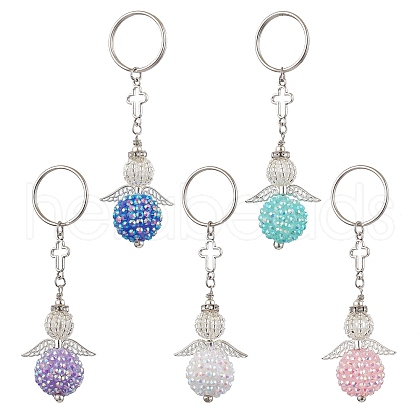 Seed Beads Keychain KEYC-MZ00013-1
