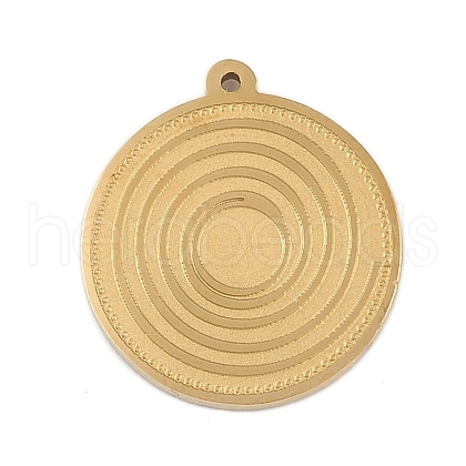 Ion Plating(IP) 304 Stainless Steel Pendants STAS-U019-36G-1