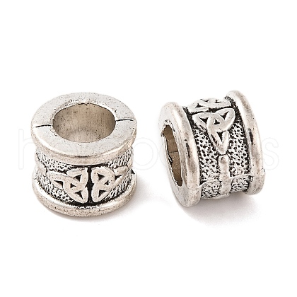 Tibetan Style Zinc Alloy Beads TIBEB-R063-011AS-RS-1