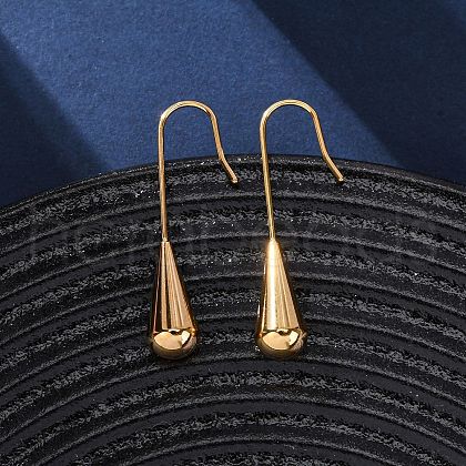 304 Stainless Steel Dangle Earrings EJEW-NH0004-01G-1