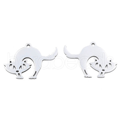 Non-Tarnish 201 Stainless Steel Pendants STAS-N098-083P-1