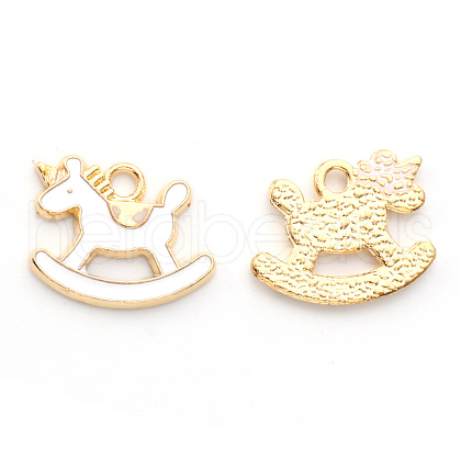 Alloy Enamel Pendants ENAM-S121-079E-1