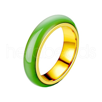 304 Stainless Steel Enamel Finger Rings FS-WGF3AA7-07-1