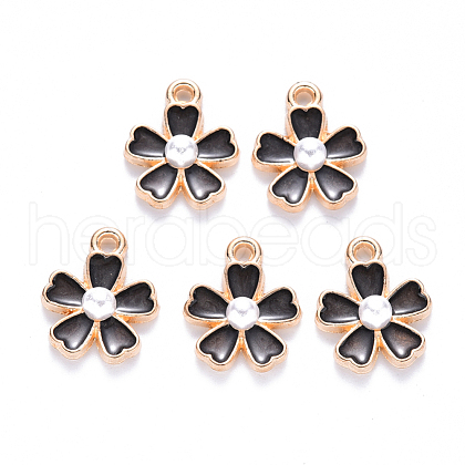 Alloy Enamel Charms ENAM-N054-028D-1