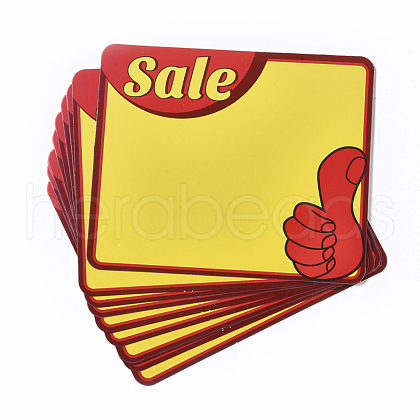 Blank Sales Price Label Tags DIY-WH0151-31C-1