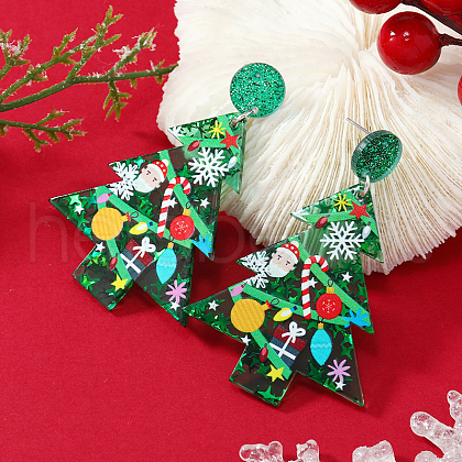 Christmas Acrylic Stud Earrings SK8065-3-1