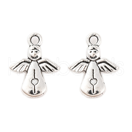 Tibetan Style Alloy Pendants X-TIBEP-S299-37AS-RS-1
