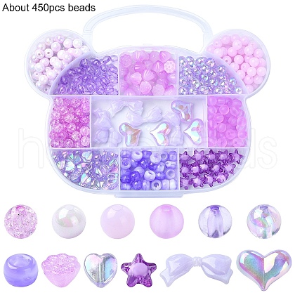 DIY Stretch Jewelry Making Kit DIY-YW0009-16B-1