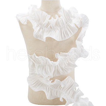 Polyester Organza Wavy Lace WH-WG75920-01-1