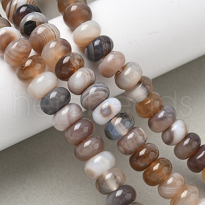 Natural Agate Beads Strands G-H295-C03-18-1