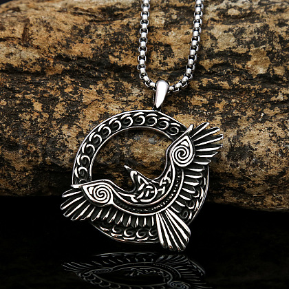 304 Stainless Steel Pendant Necklaces FS-WG52A31-01-1