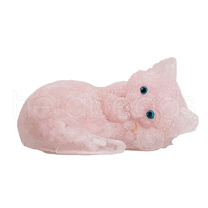 Resin Cat Display Decoration PW-WG63330-01-1