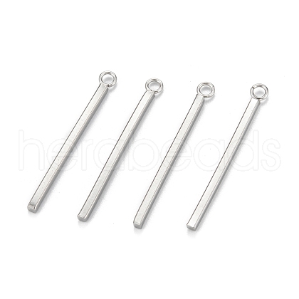 Tarnish Resistant 304 Stainless Steel Pendants STAS-Z034-17B-P-1