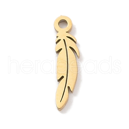 304 Stainless Steel Charms STAS-K286-01G-G-1