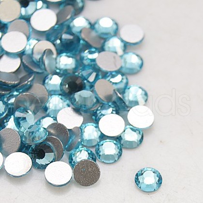 Glass Flat Back Rhinestone RGLA-C002-SS12-202-1