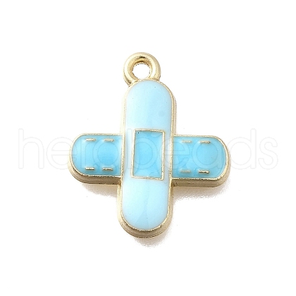 Medical Theme Alloy Enamel Pendants FIND-G090-02C-02-1
