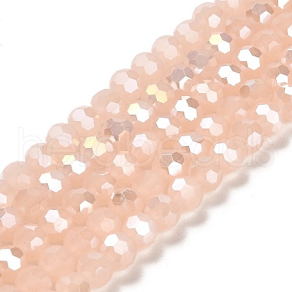 Imitation Jade Glass Beads Stands EGLA-A035-J6mm-B08-1