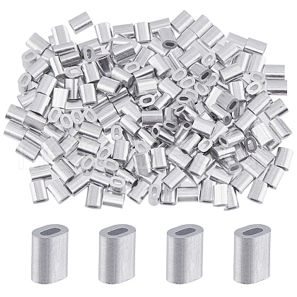 Aluminum Slide Charms/Slider Beads FIND-WH0161-13B-1