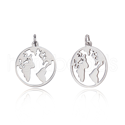 Non-Tarnish 201 Stainless Steel Pendants STAS-S105-T562D-1-1