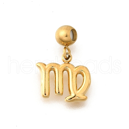 304 Stainless Steel Pendants STAS-H202-01G-09-1