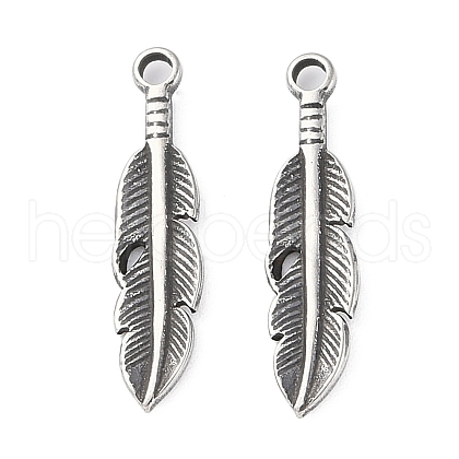 304 Stainless Steel Pendants STAS-L022-399AS-1