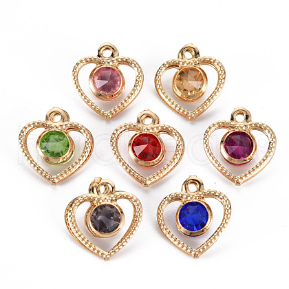 Rack Plating Eco-Friendly Iron Charms IFIN-Q133-001-NR-1