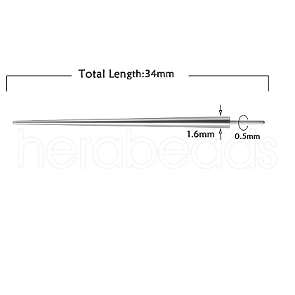 316L Stainless Steel Piercing Tapers WGB4214-02-1