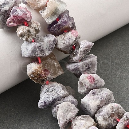 Natural Tourmaline Beads Strands G-I283-F07-1