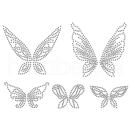 Glass Hotfix Rhinestone DIY-WH0303-249-1