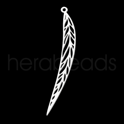 Tarnish Resistant 201 Stainless Steel Pendants STAS-S105-LA375-1-1
