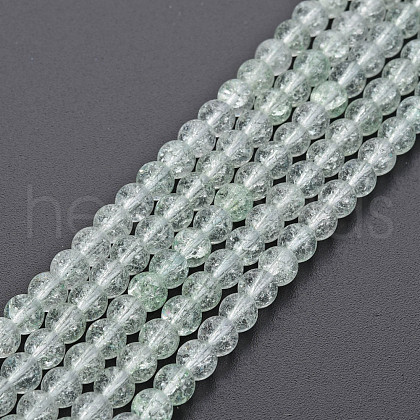 Crackle Glass Beads Strands GLAA-S192-B-006G-1