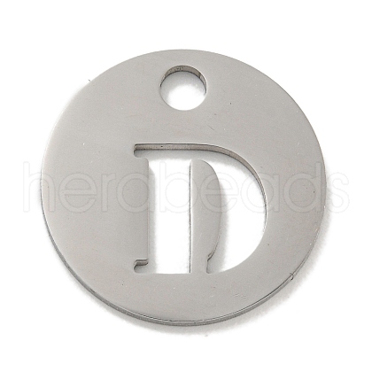 Non-Tarnish 304 Stainless Steel Pendants STAS-F233-M-P01-A-D-1