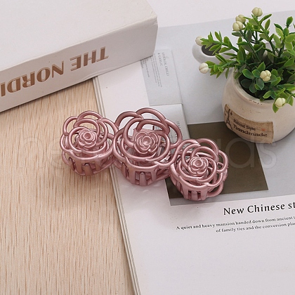 Flower Resin Claw Hair Clips PW-WG7E8E3-03-1