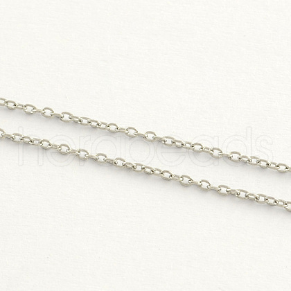 Tarnish Resistant 304 Stainless Steel Cable Chains CHS-Q001-12-100m-1