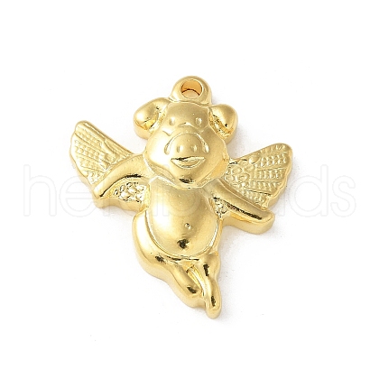 304 Stainless Steel Pendants STAS-I330-033G-1