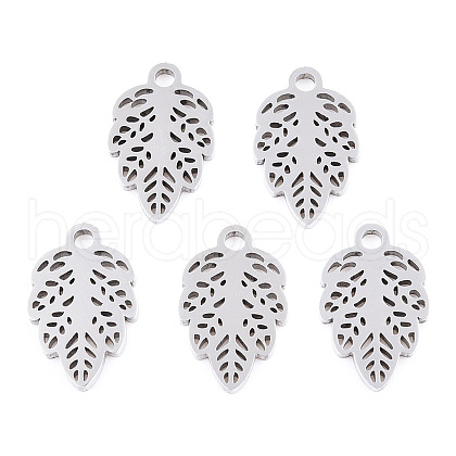 Non-Tarnish 304 Stainless Steel Pendants STAS-E186-09P-1