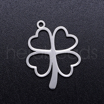 Non-Tarnish 304 Stainless Steel Hollow Pendants A-STAS-Q201-JN296-1-1
