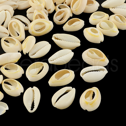 Natural Mixed Cowrie Shell Beads X-BSHE-S052-01-1