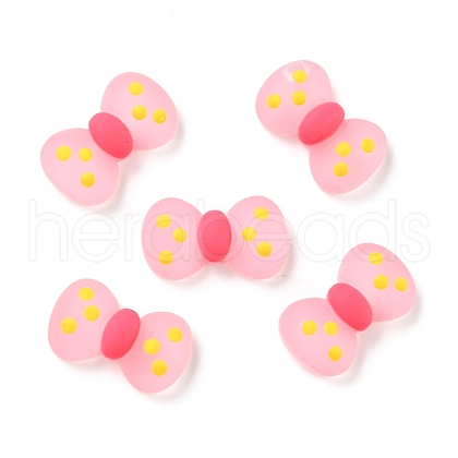 Translucent Frosted Resin Cabochons CRES-A049-04A-1