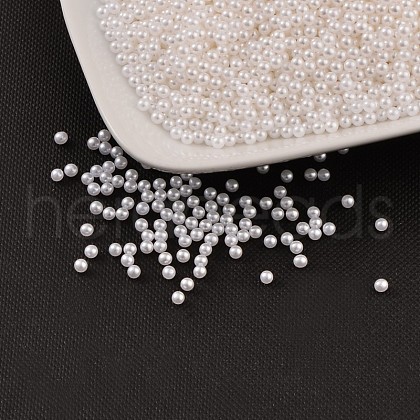 Imitation Pearl Acrylic Beads OACR-S011-8mm-Z9-1