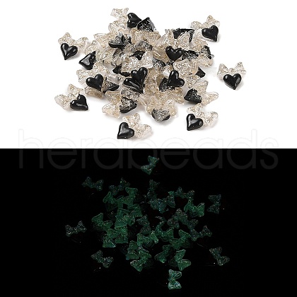Luminous Resin Decoden Cabochons RESI-N039-83G-1