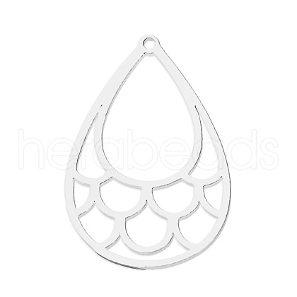 Non-Tarnish 201 Stainless Steel Pendants STAS-S105-LA765-1-1
