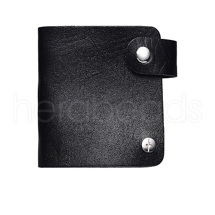 26 Slots Imitation Leather Rectangle DIY Nail Art Image Plate Storage Bags MRMJ-R085-020D-1