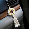 Flower Cotton Woven Flower Pendant Decorations PW-WGDCD3C-01-4