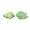 Lovely Opaque Resin Cabochons X-RESI-G031-11-3