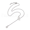 304 Stainless Cable Chain Necklaces NJEW-JN04792-4